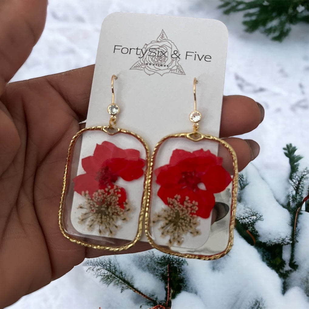 Holiday Garden Windows