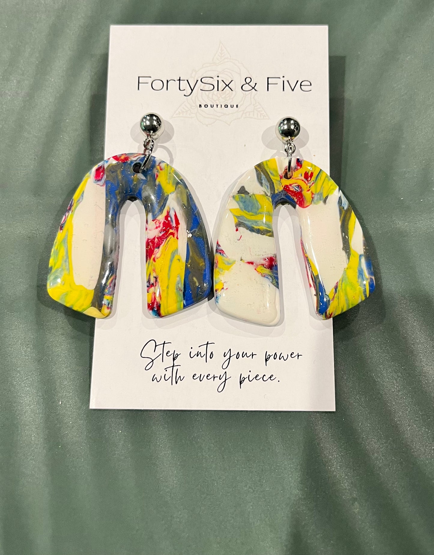 Silver tops “Carmen” Earrings 1955