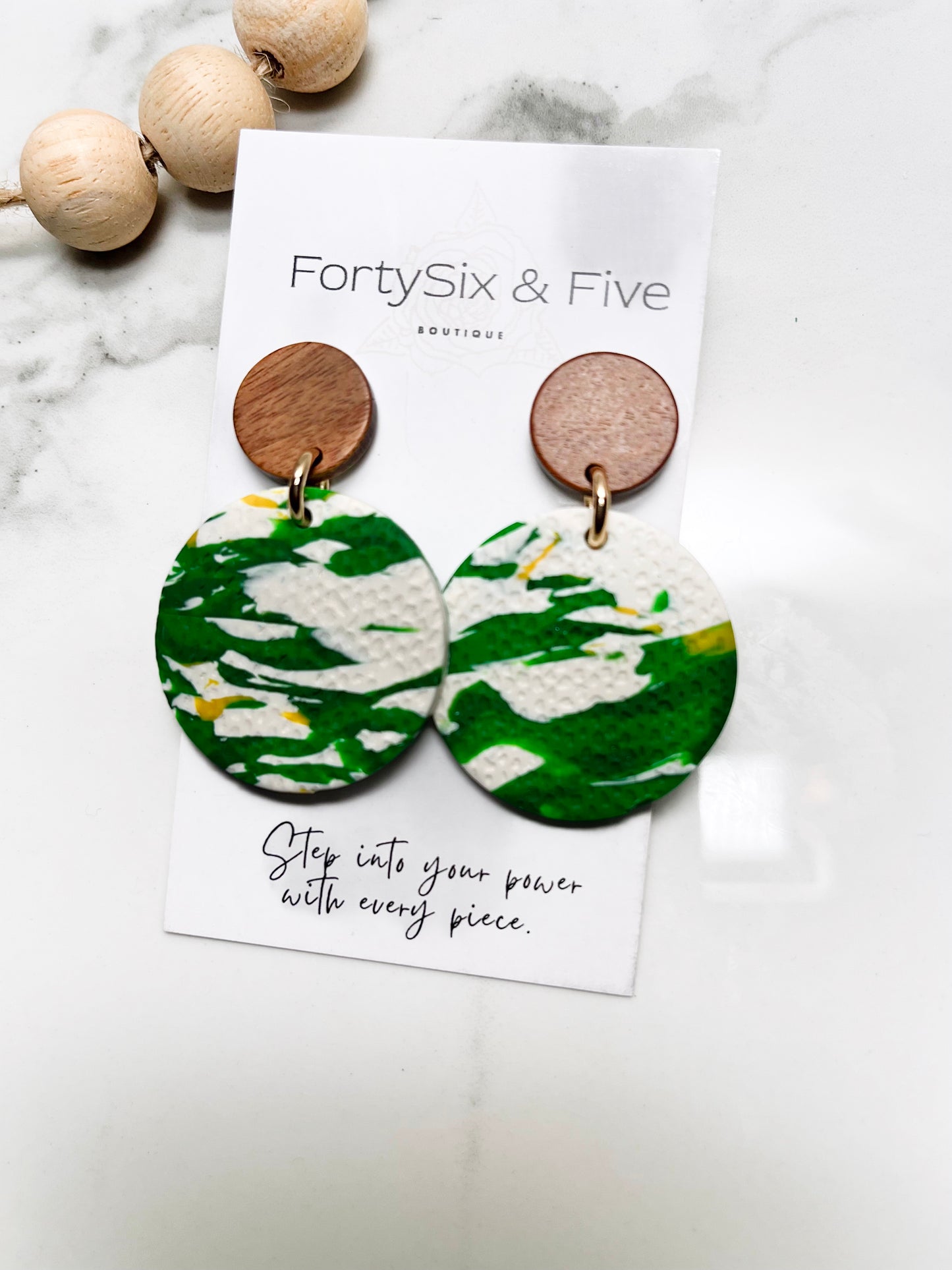 Junie Circle Earrings 1955