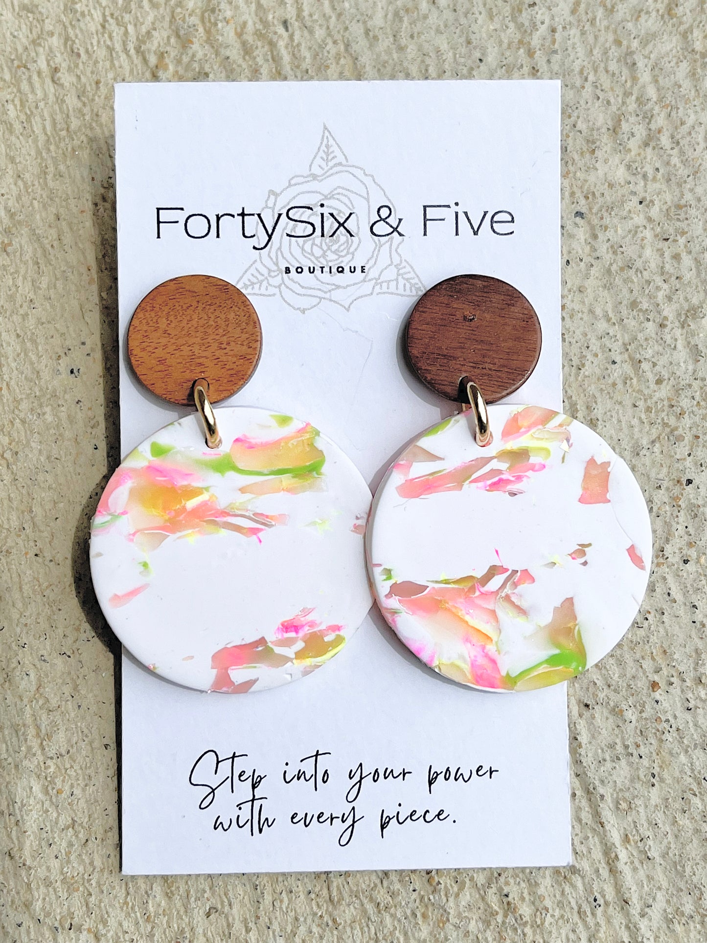 Apricot JUNIE Earrings 1955