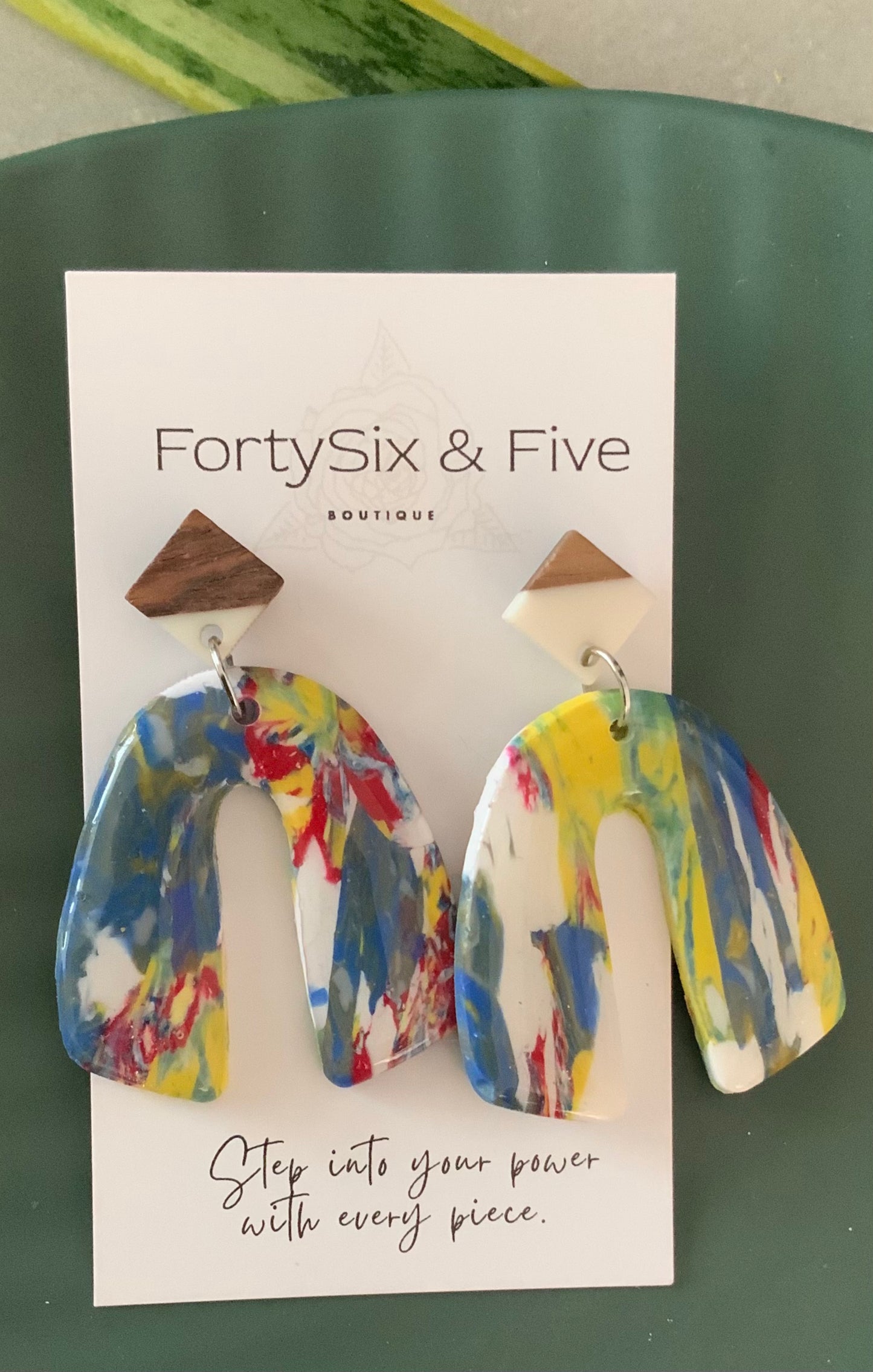 Two tones “Carmen” Earrings 1955