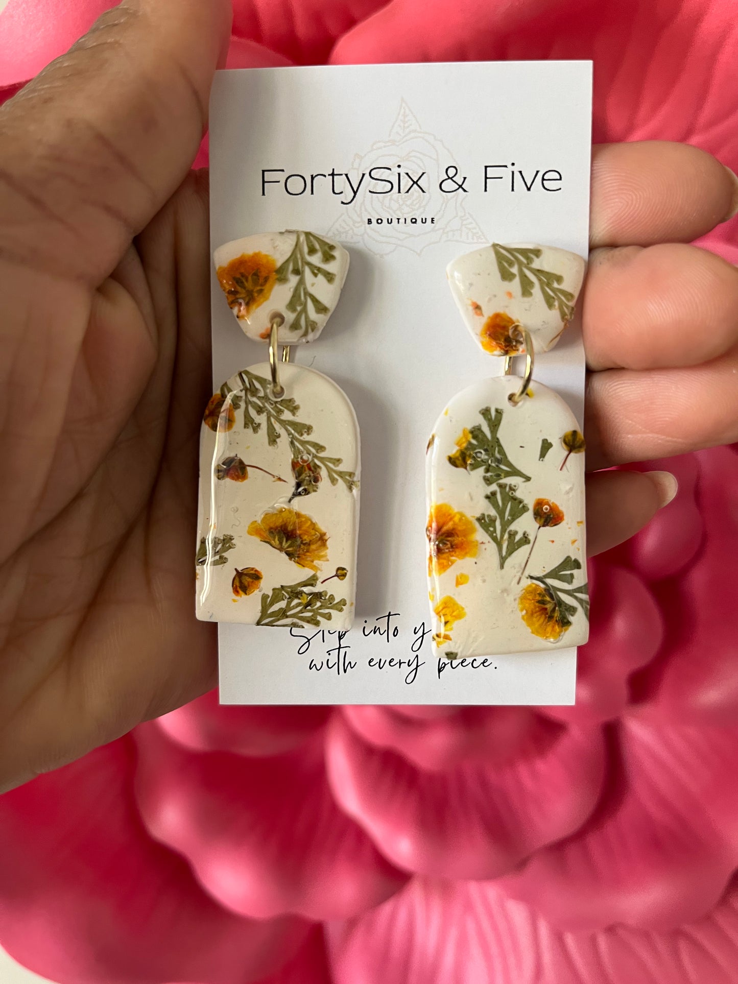 Logan Floral Earrings 1955