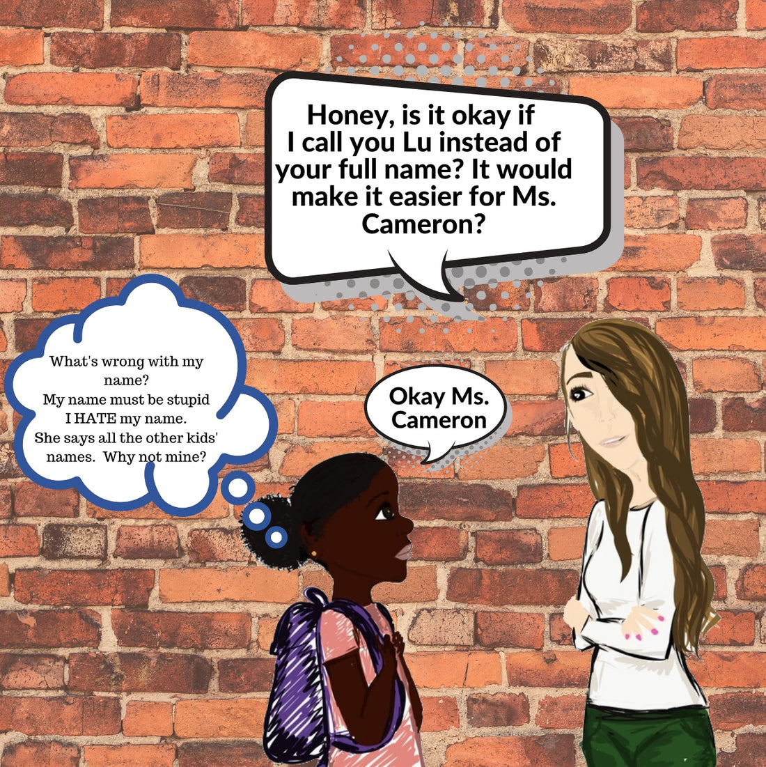 Micro aggression 1: A students name can be minimized to accommodate the educator