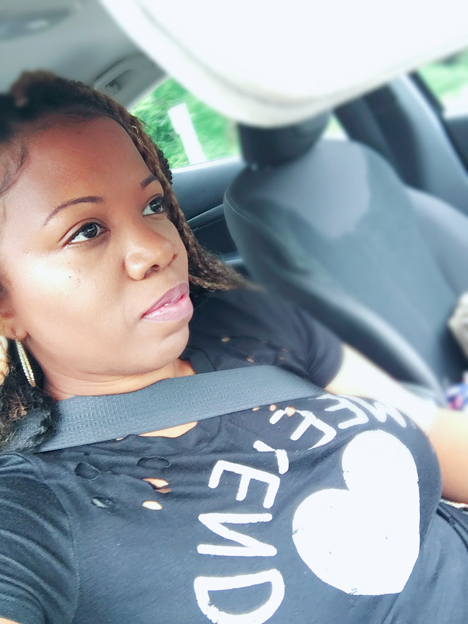 my "driven" face