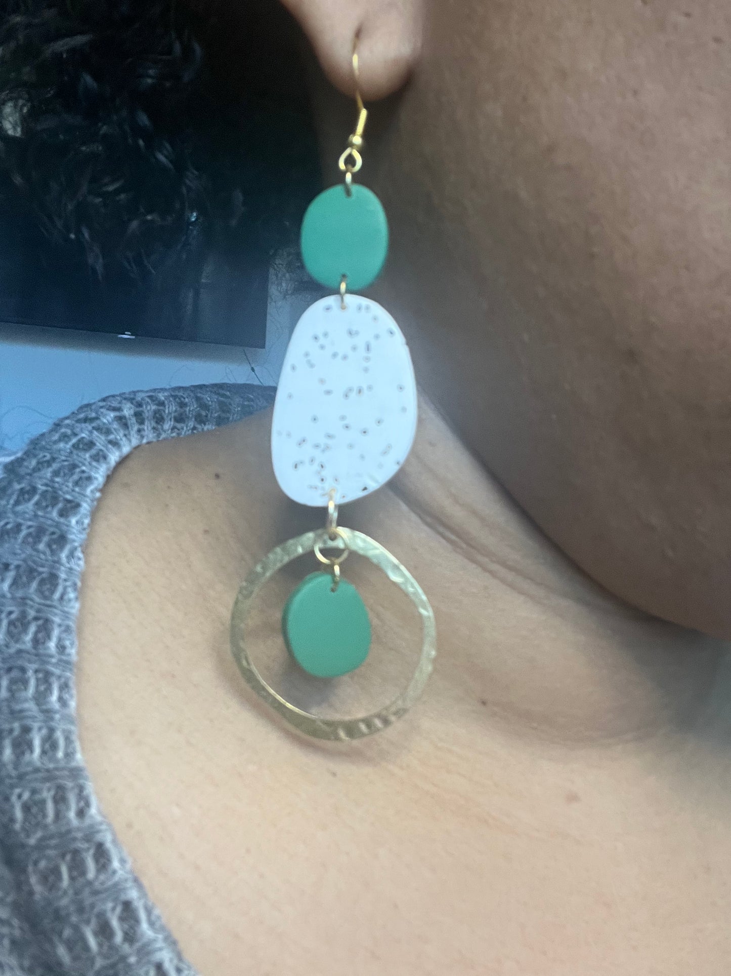 Salt and Peppermint Dangles