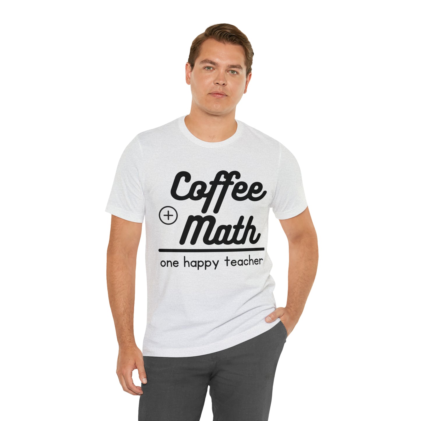 One happy math teacher Short Sleeve Tee