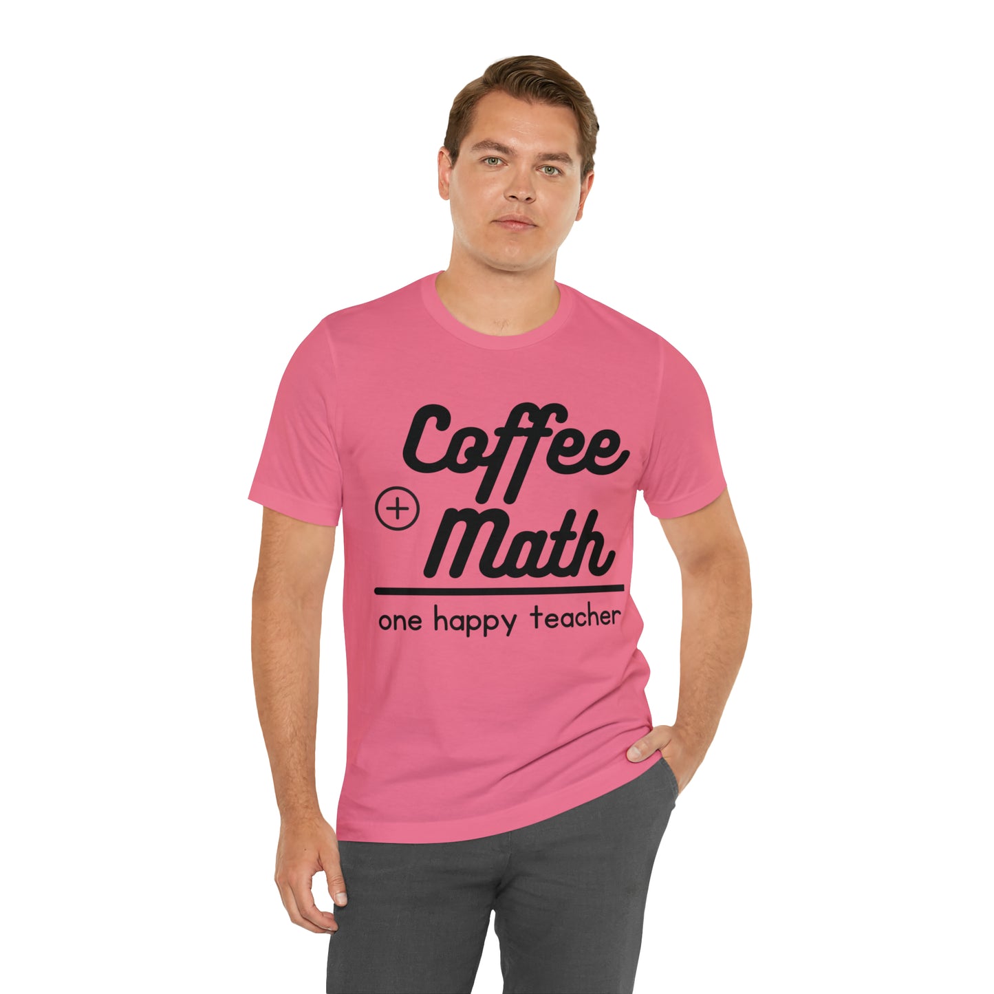 One happy math teacher Short Sleeve Tee