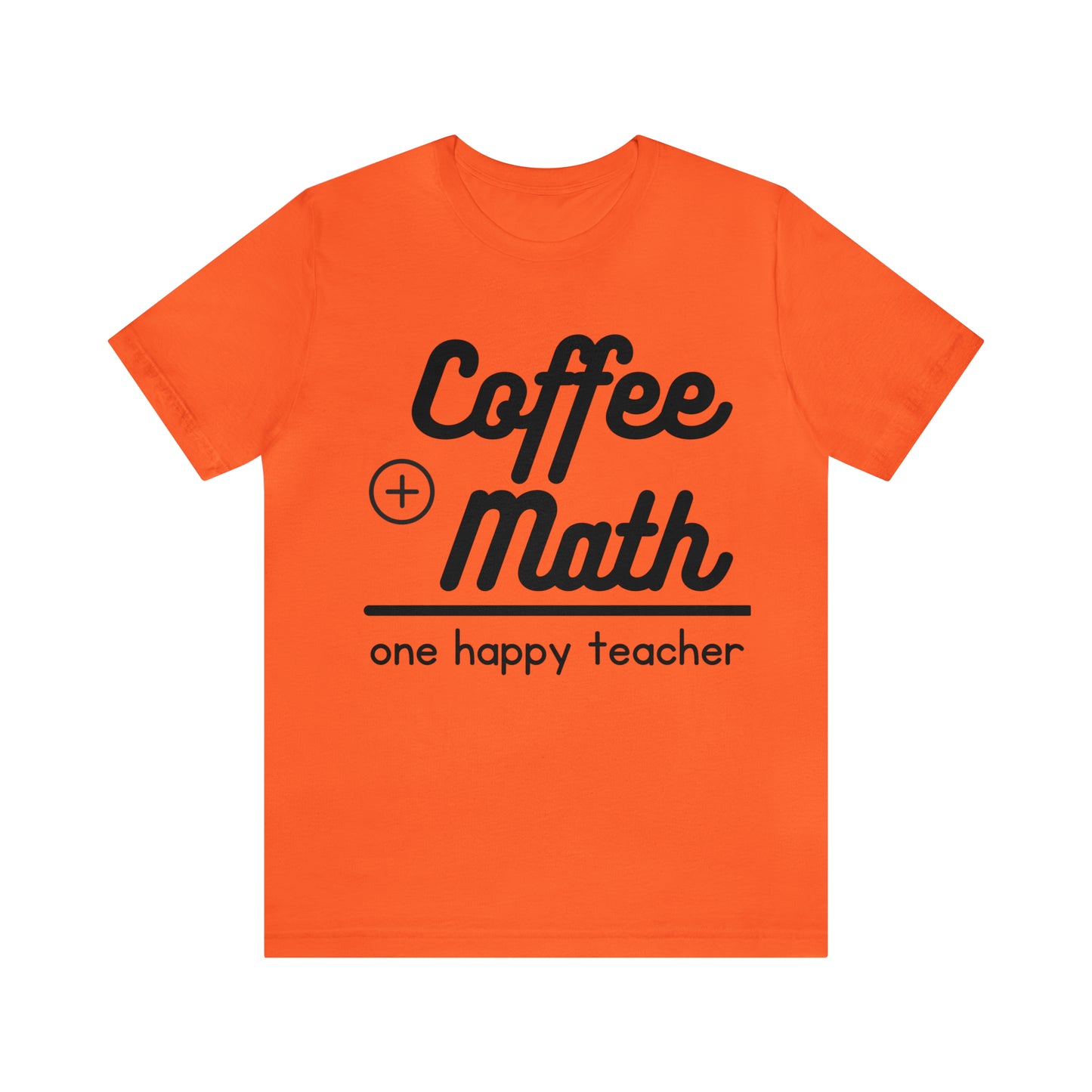 One happy math teacher Short Sleeve Tee