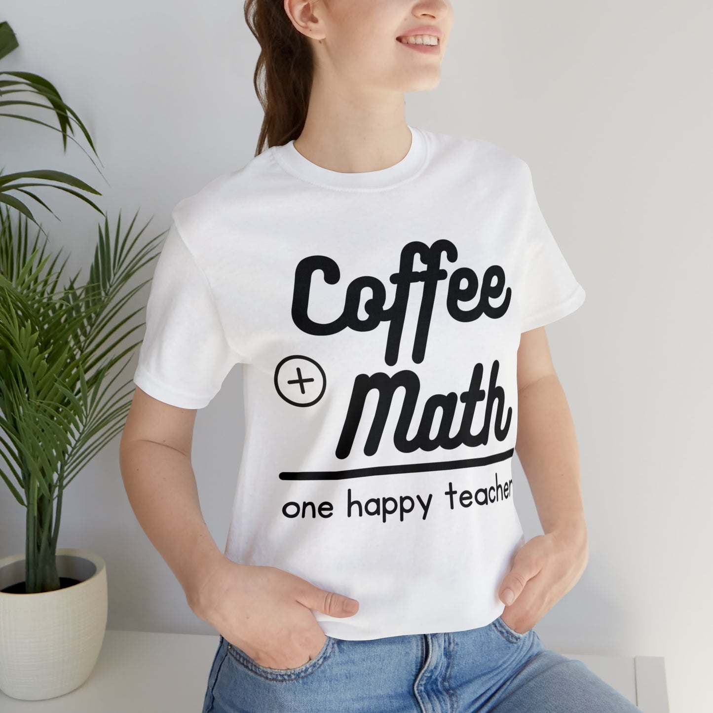 One happy math teacher Short Sleeve Tee