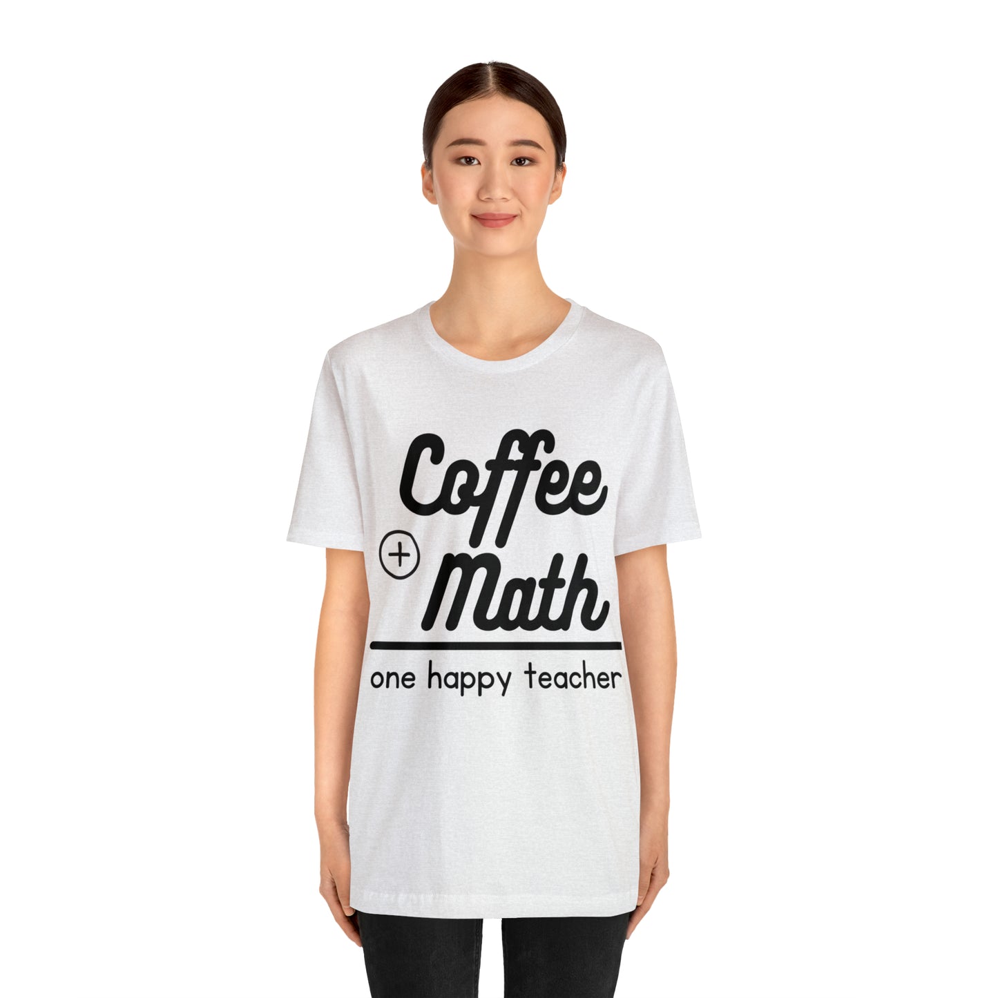One happy math teacher Short Sleeve Tee