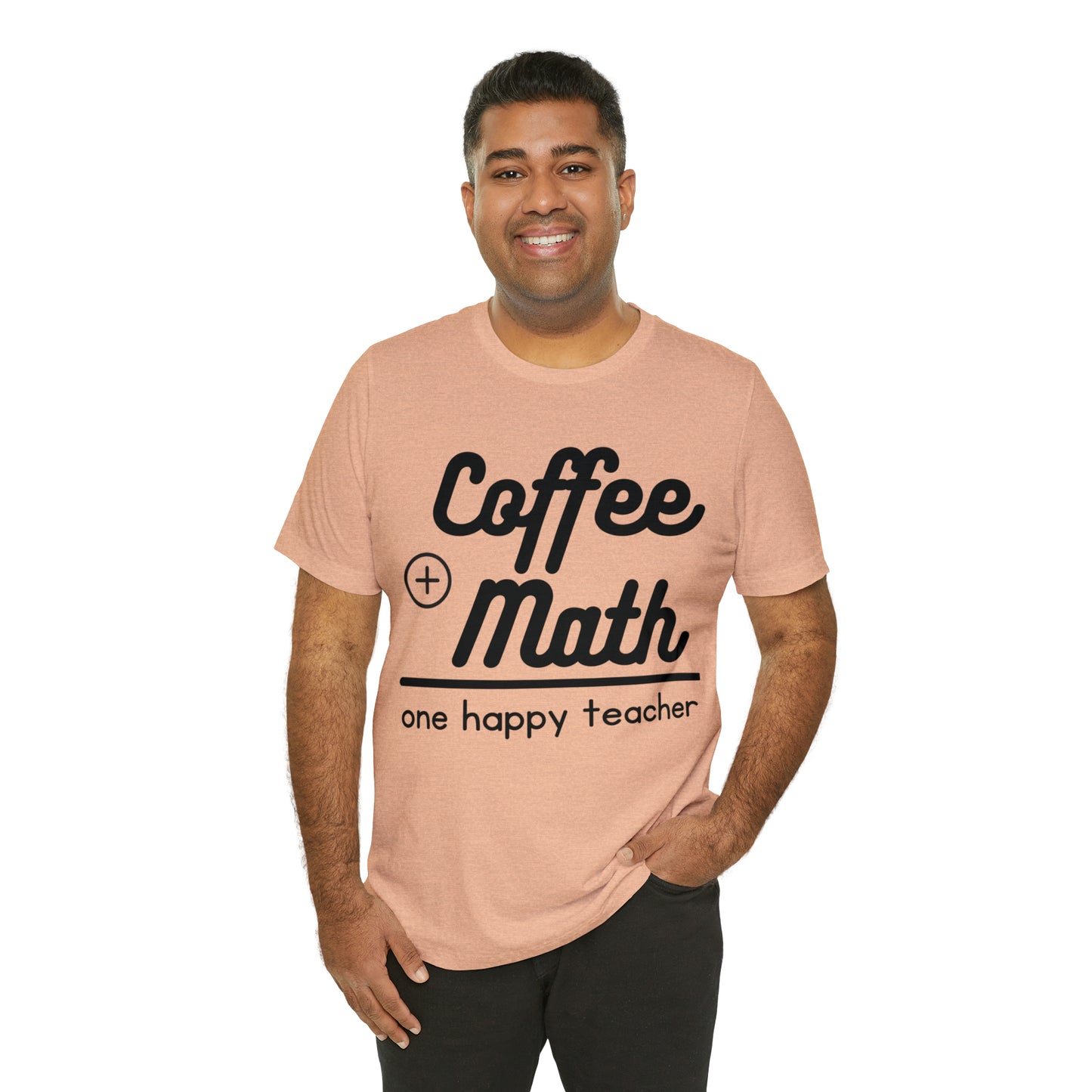 One happy math teacher Short Sleeve Tee