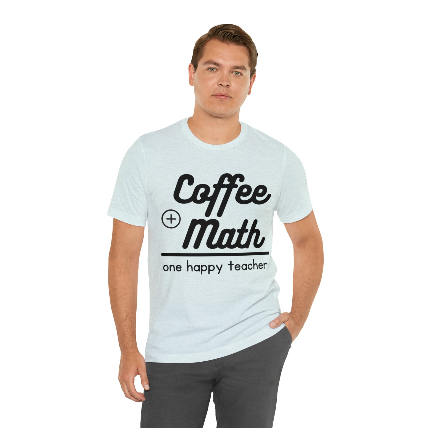 One happy math teacher Short Sleeve Tee