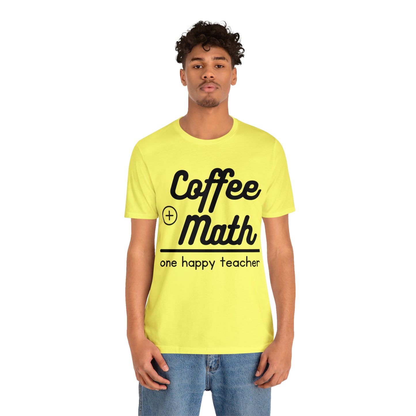 One happy math teacher Short Sleeve Tee