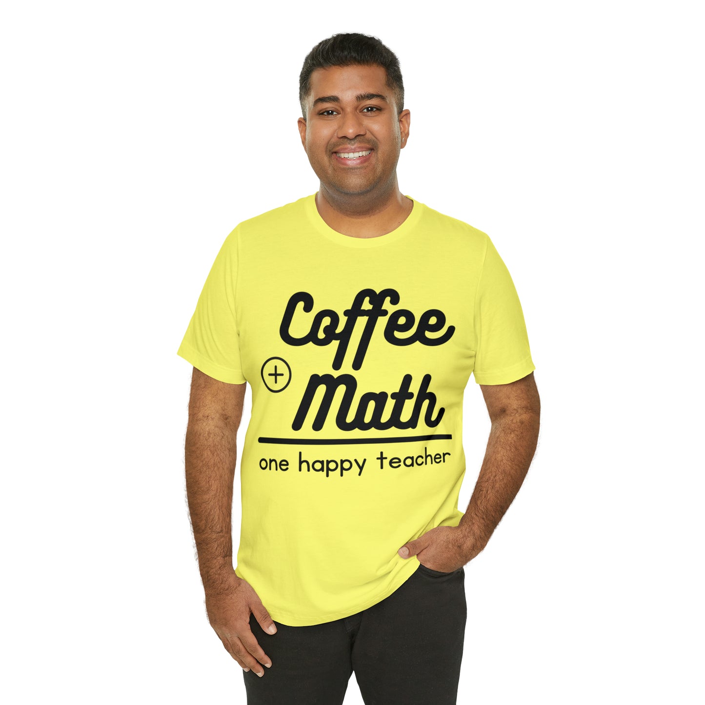 One happy math teacher Short Sleeve Tee