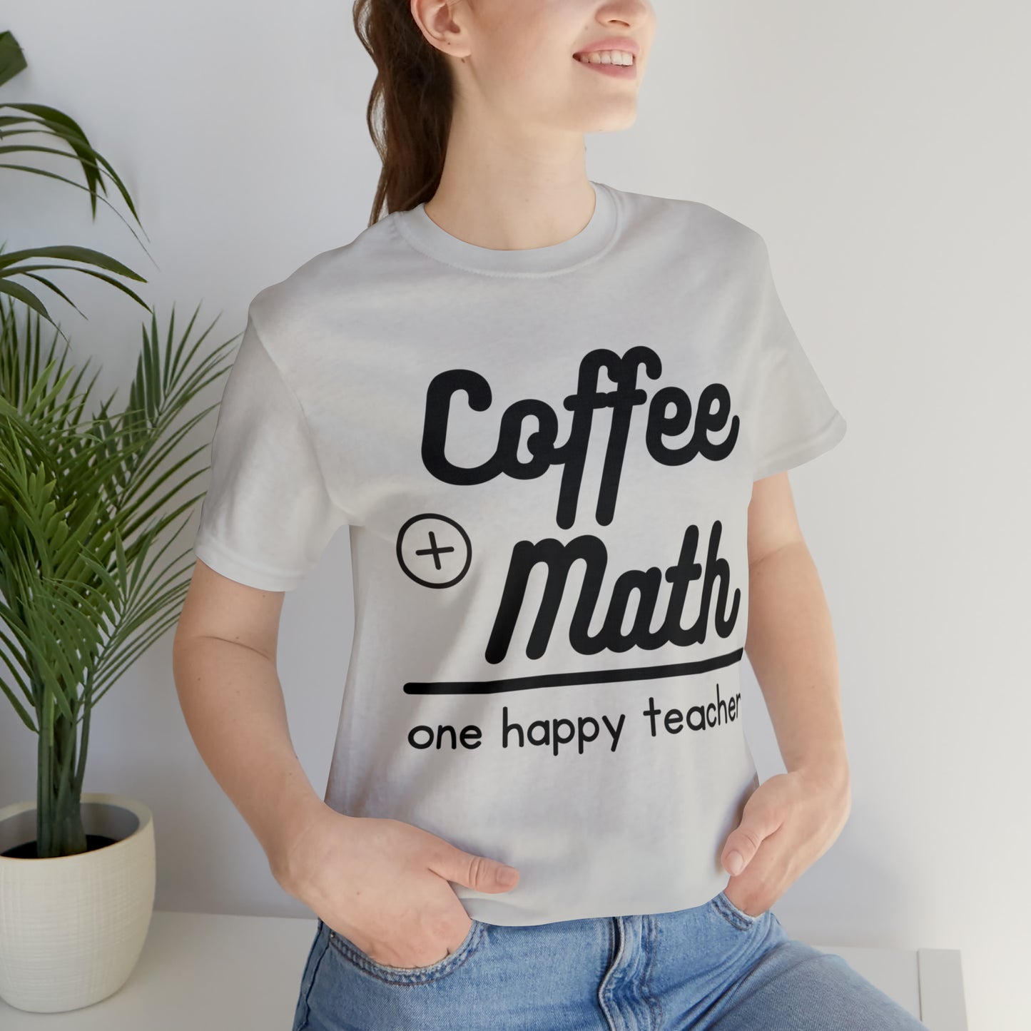 One happy math teacher Short Sleeve Tee