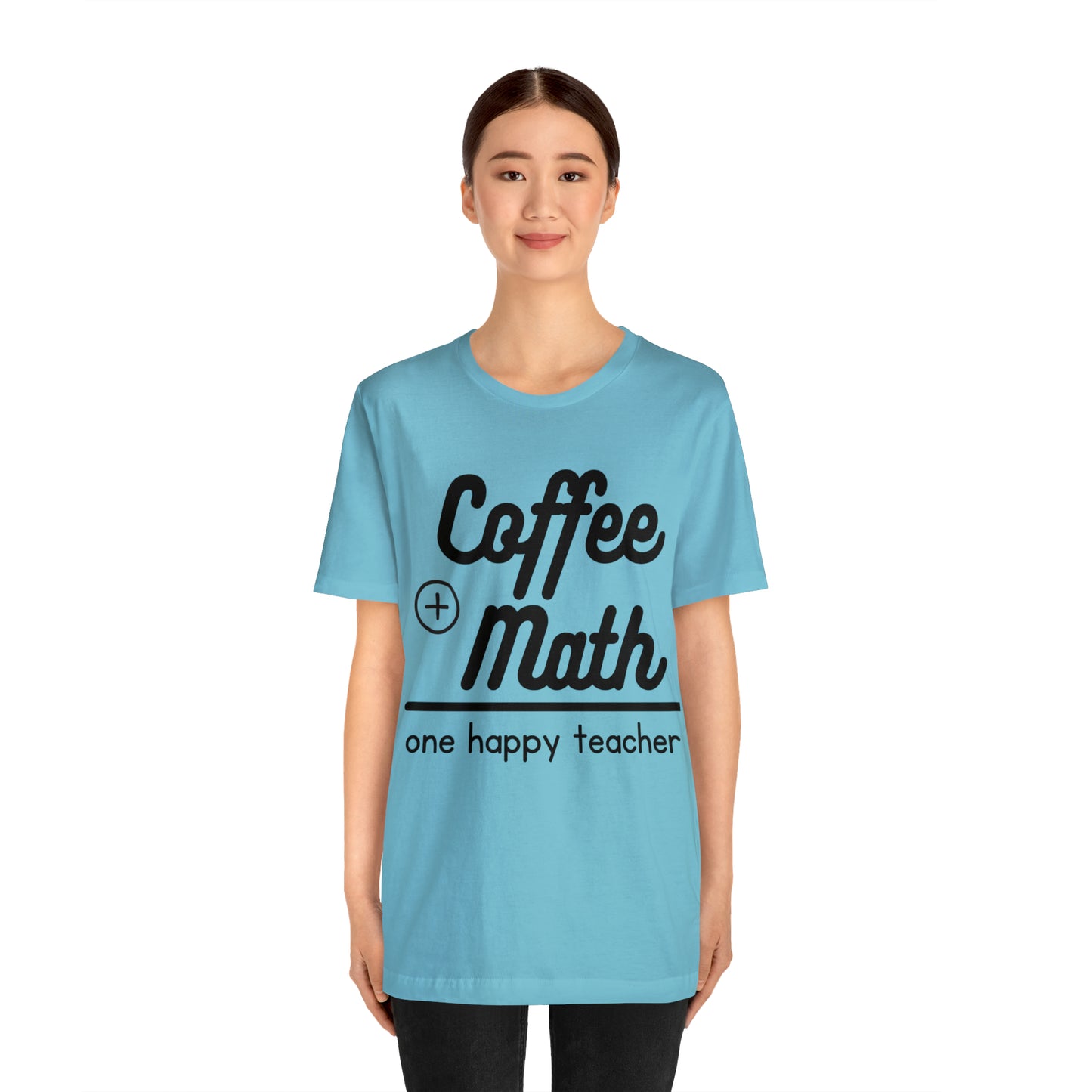 One happy math teacher Short Sleeve Tee
