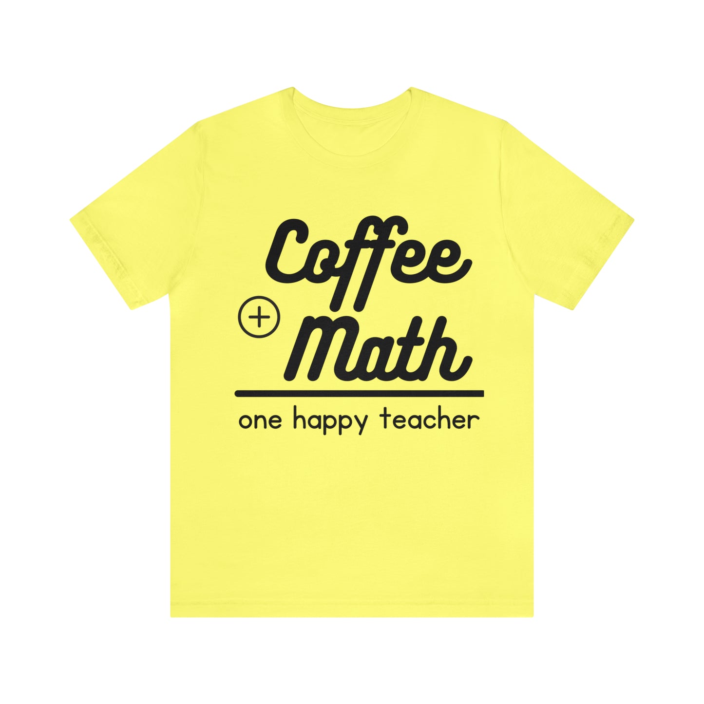 One happy math teacher Short Sleeve Tee