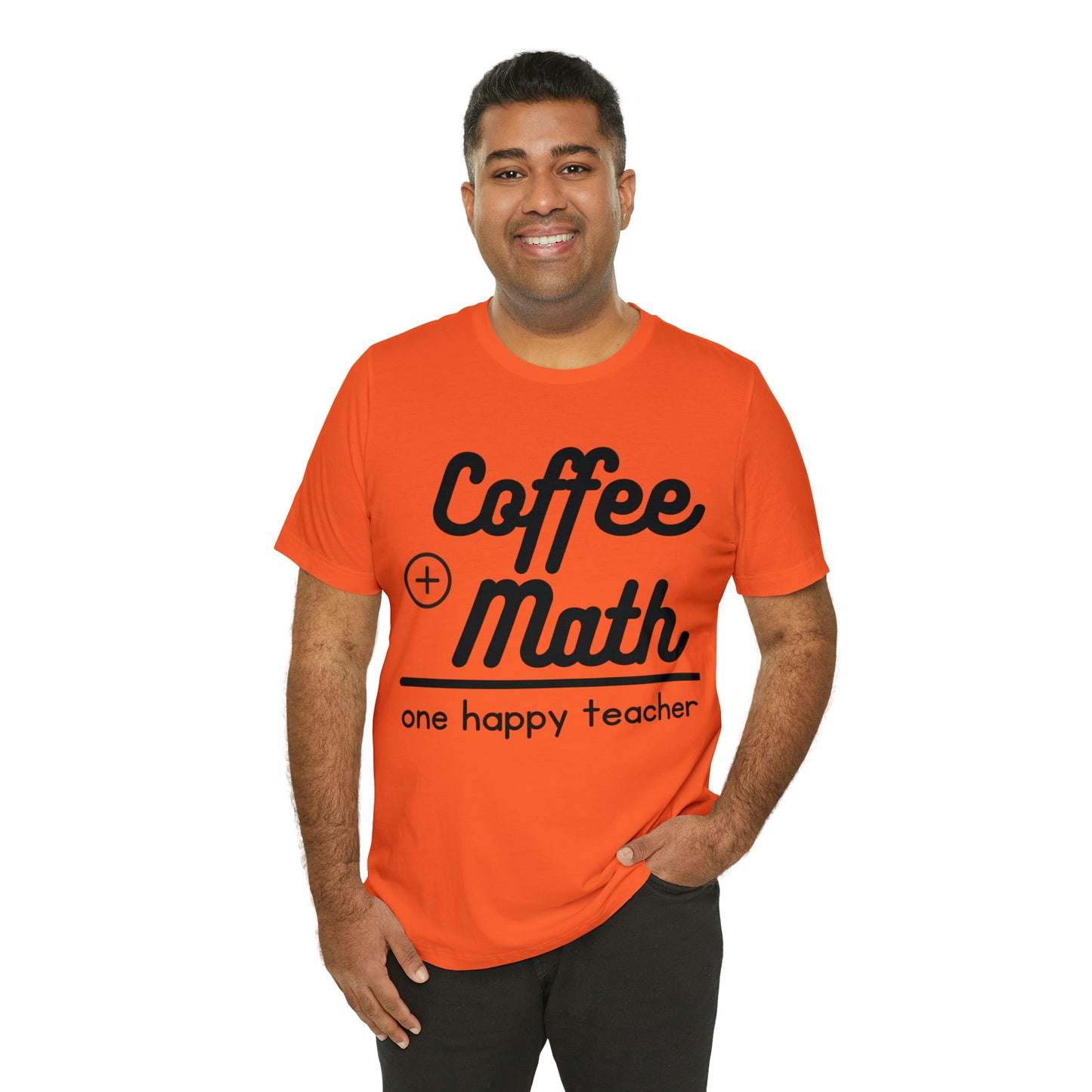 One happy math teacher Short Sleeve Tee