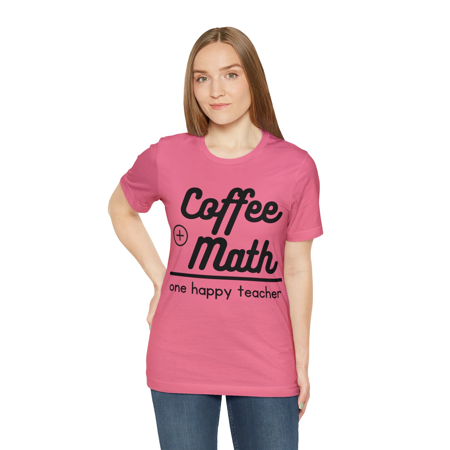 One happy math teacher Short Sleeve Tee