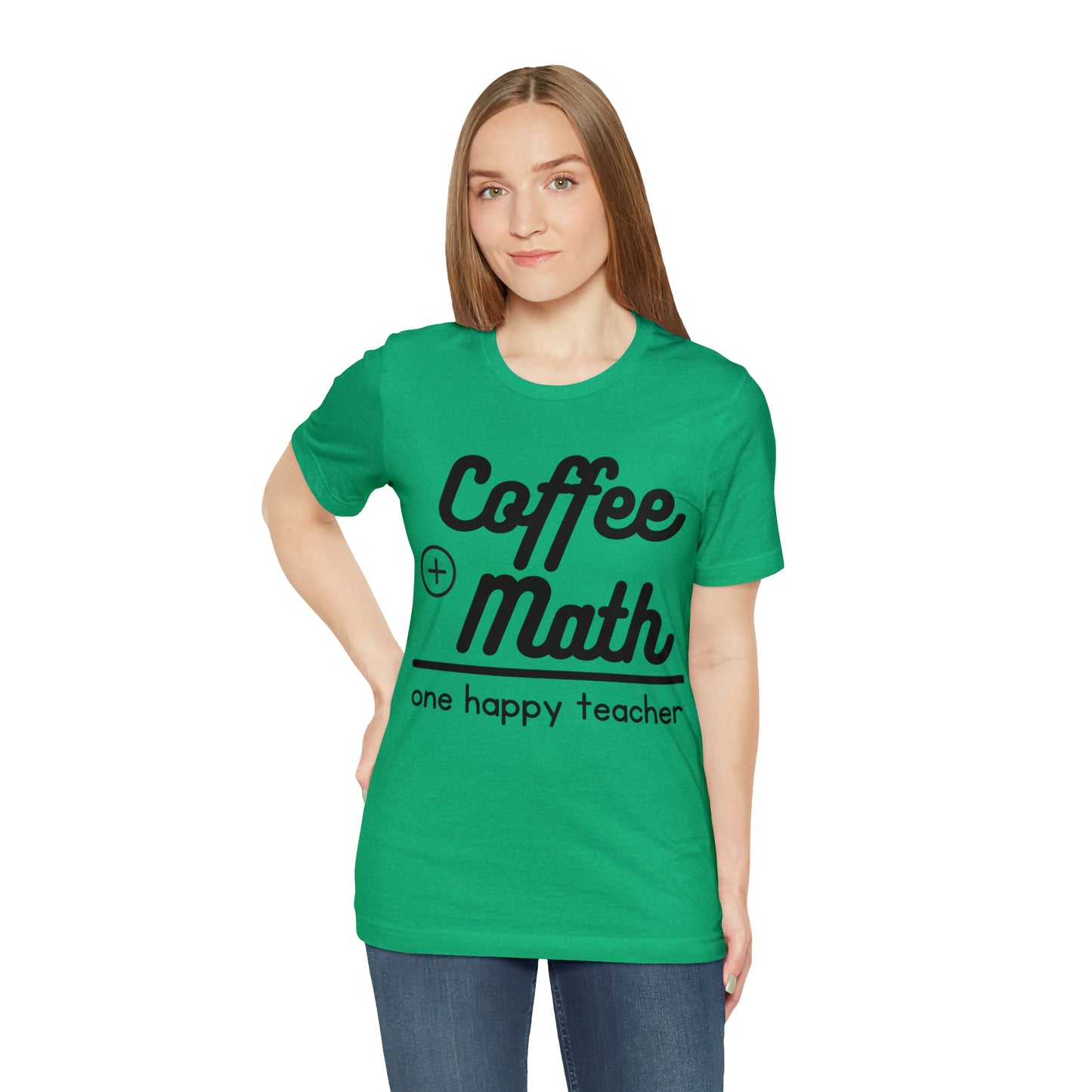 One happy math teacher Short Sleeve Tee