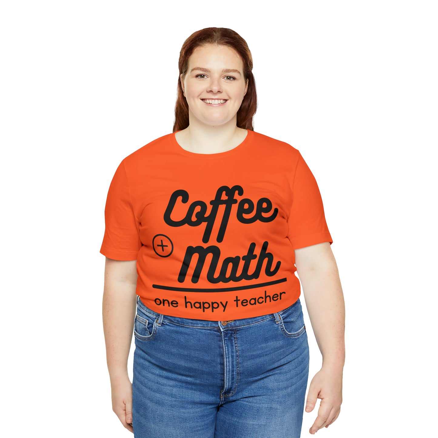 One happy math teacher Short Sleeve Tee