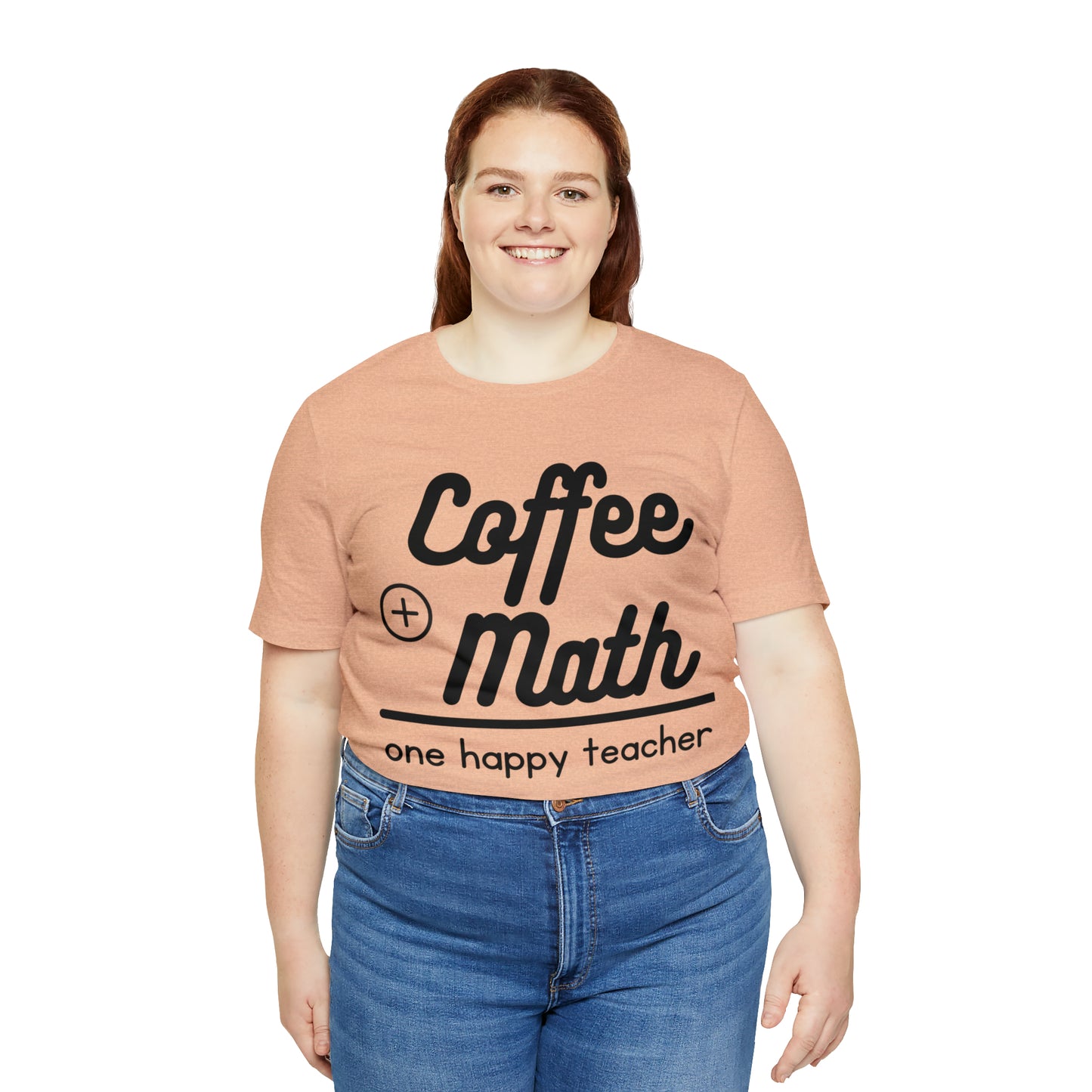 One happy math teacher Short Sleeve Tee