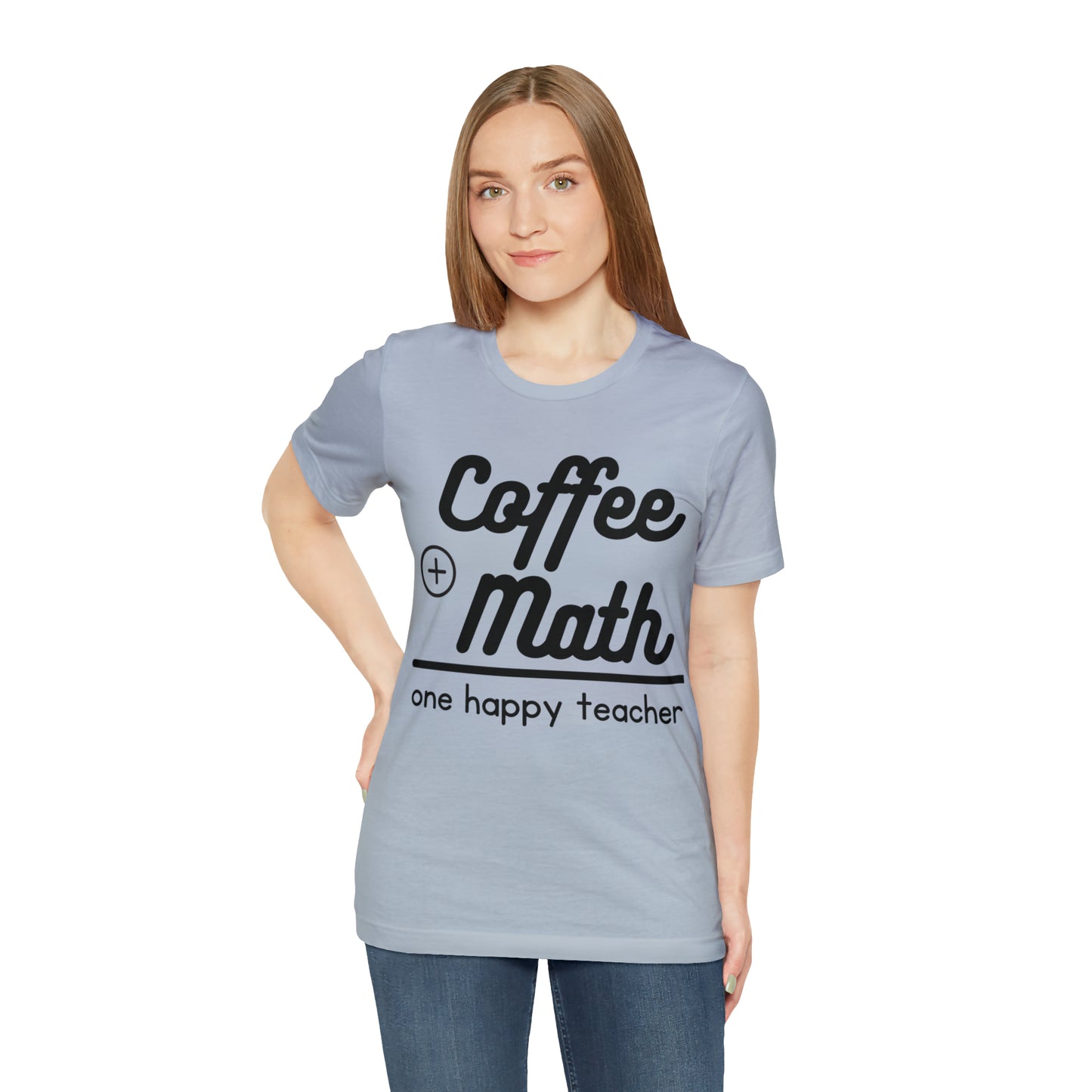 One happy math teacher Short Sleeve Tee