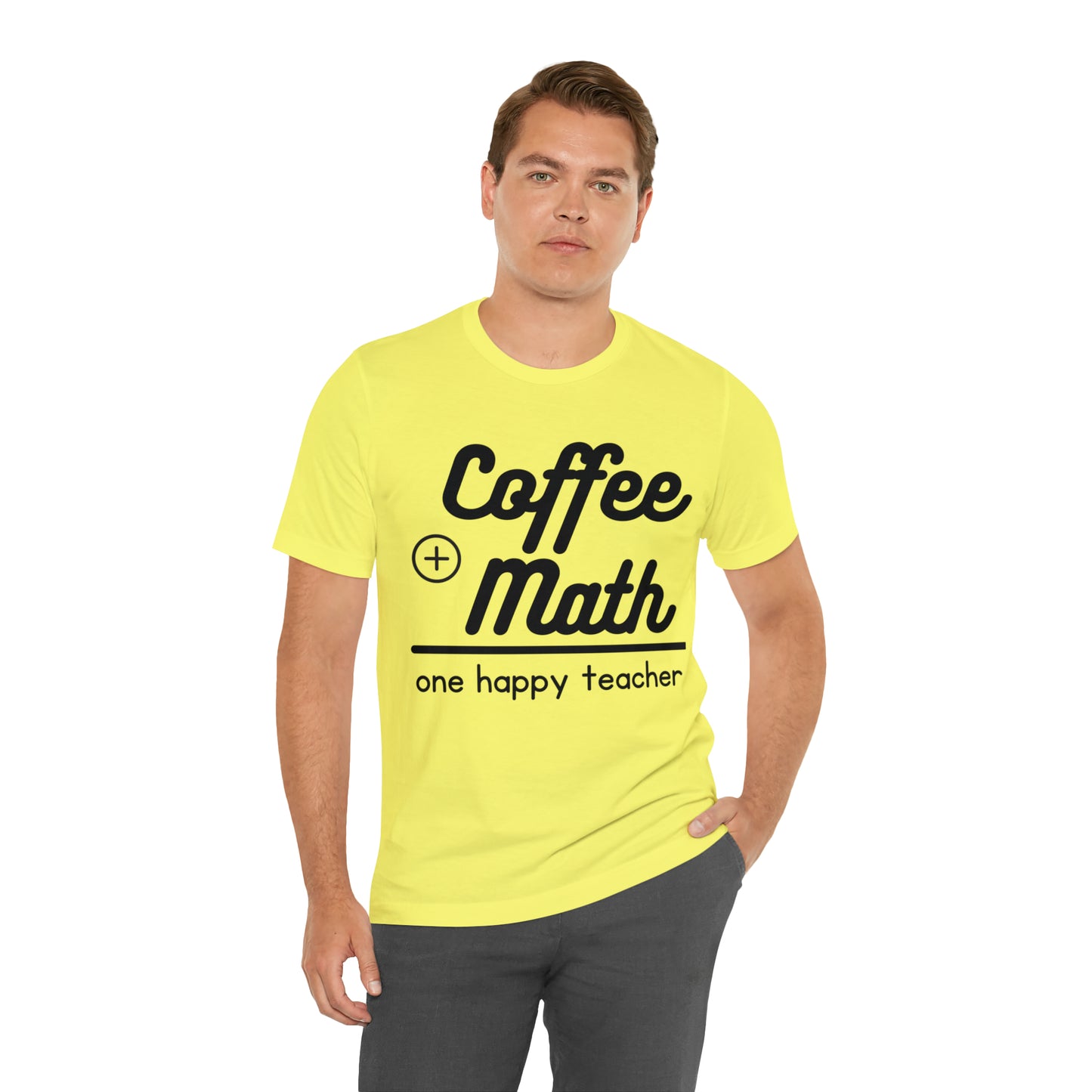 One happy math teacher Short Sleeve Tee