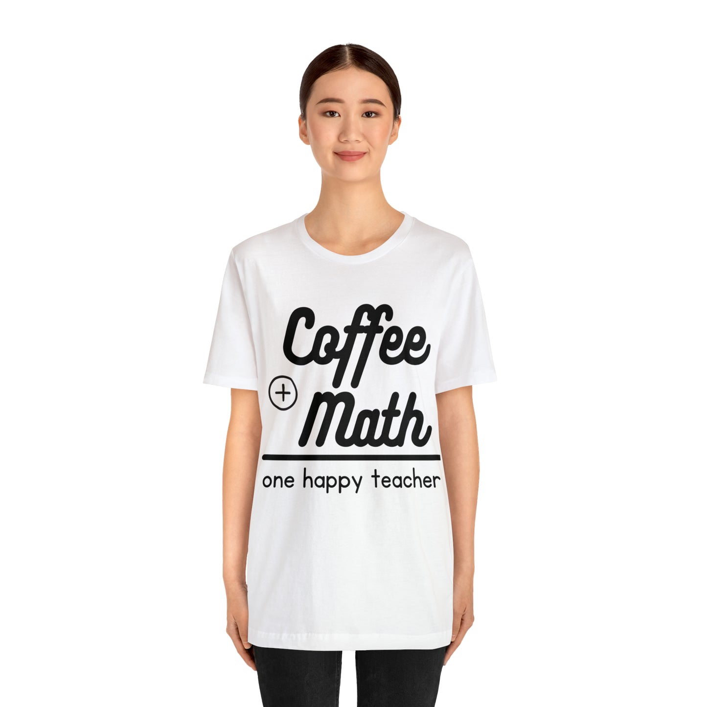 One happy math teacher Short Sleeve Tee