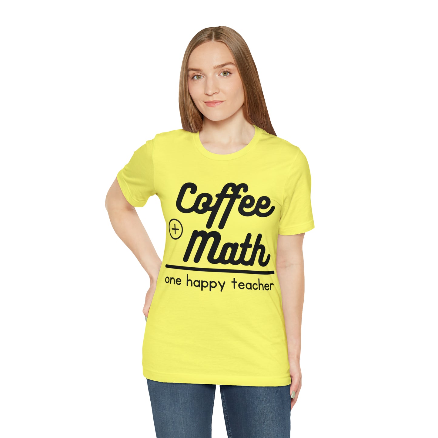 One happy math teacher Short Sleeve Tee