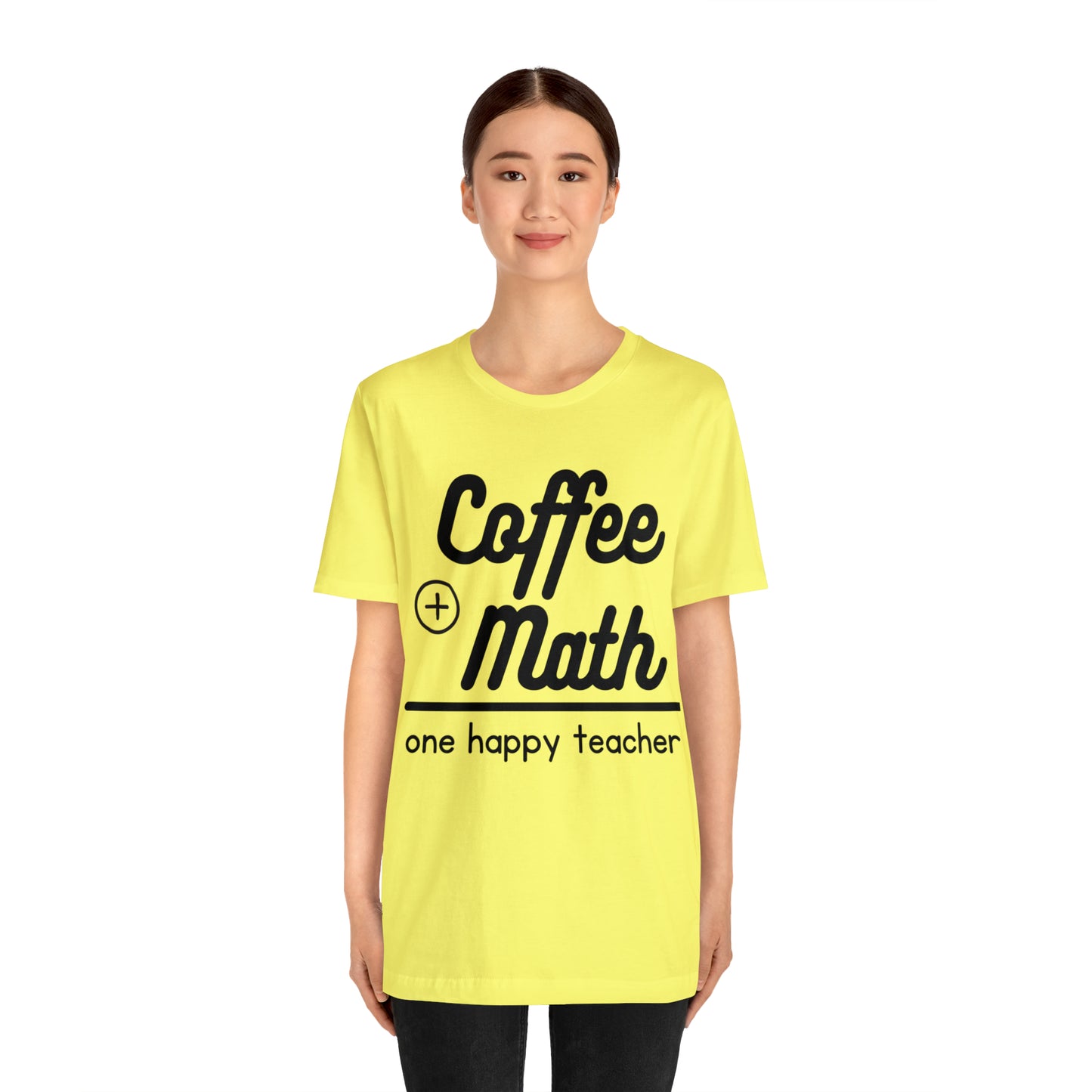 One happy math teacher Short Sleeve Tee