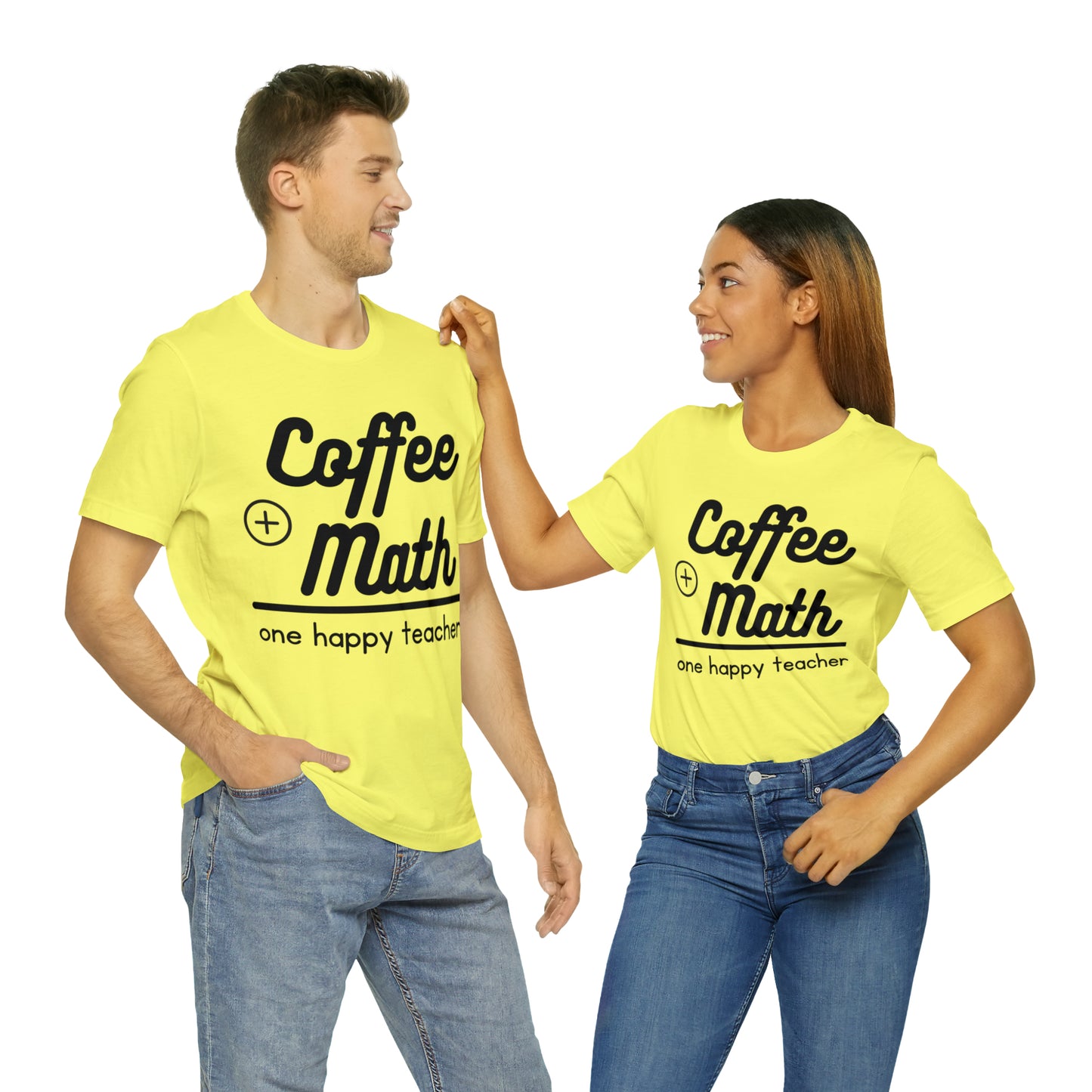 One happy math teacher Short Sleeve Tee