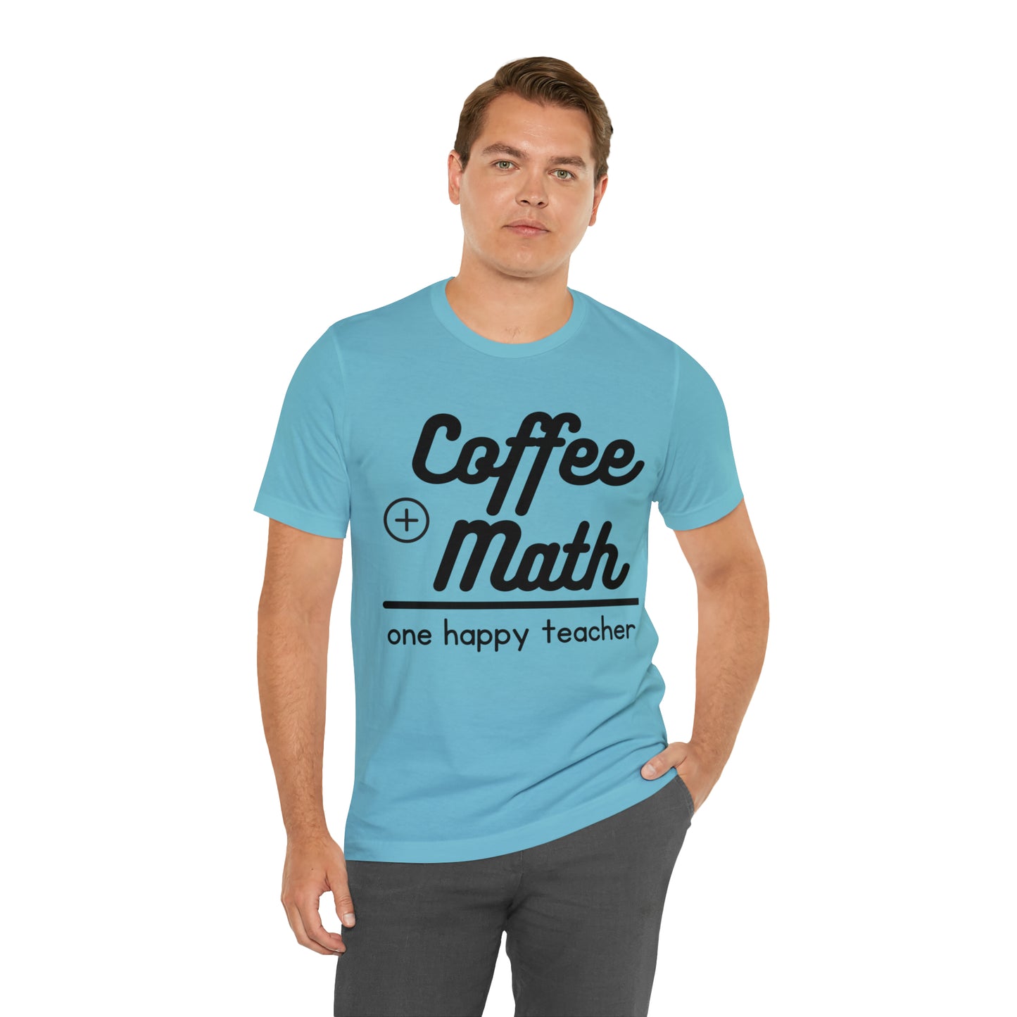 One happy math teacher Short Sleeve Tee