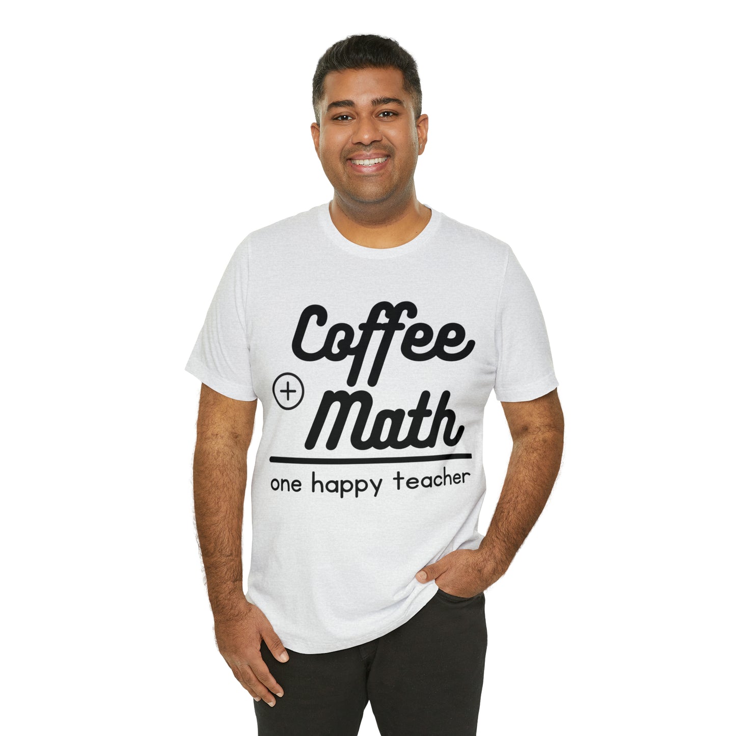 One happy math teacher Short Sleeve Tee