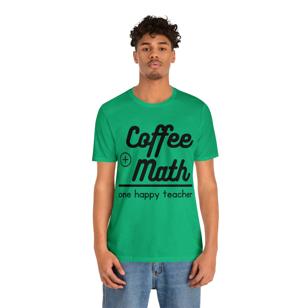 One happy math teacher Short Sleeve Tee