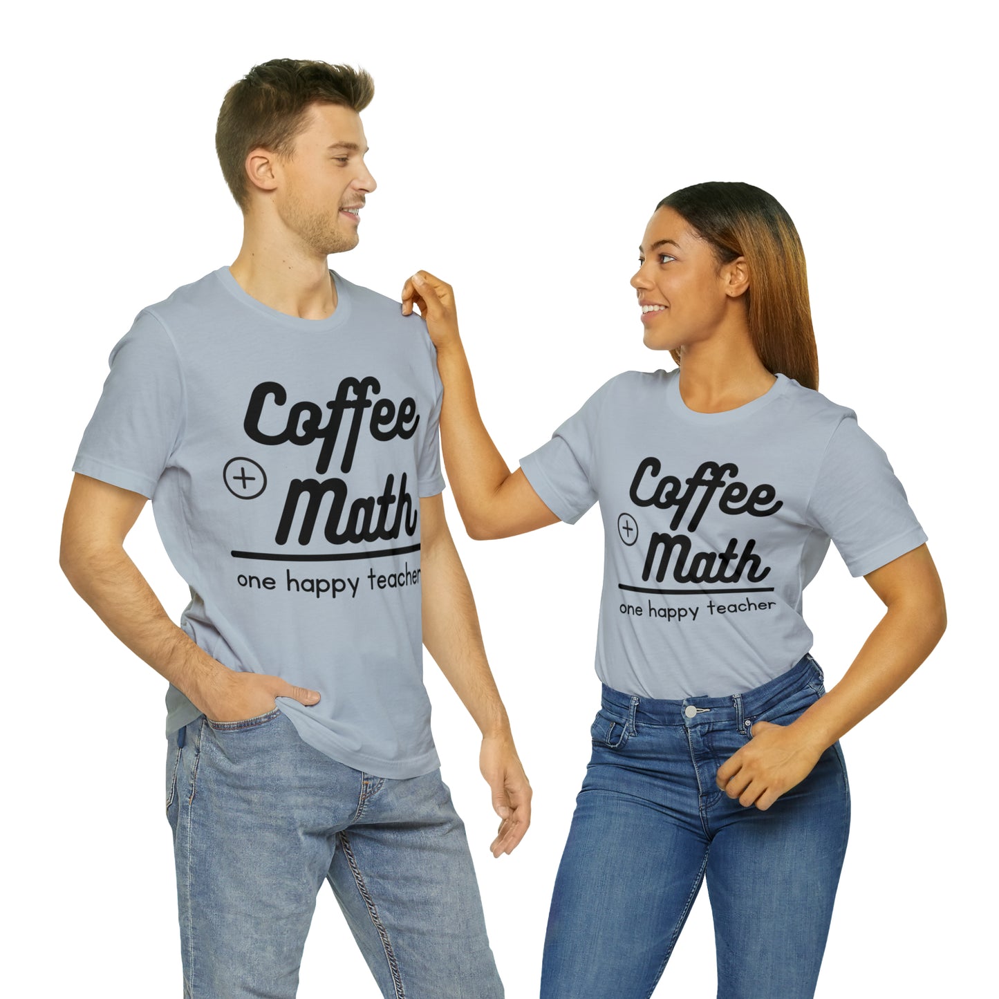 One happy math teacher Short Sleeve Tee