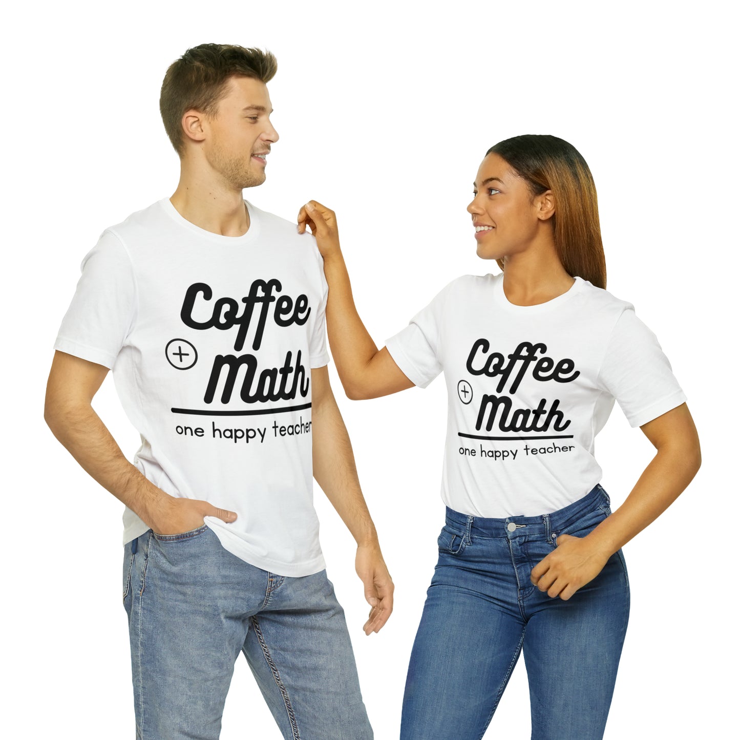 One happy math teacher Short Sleeve Tee