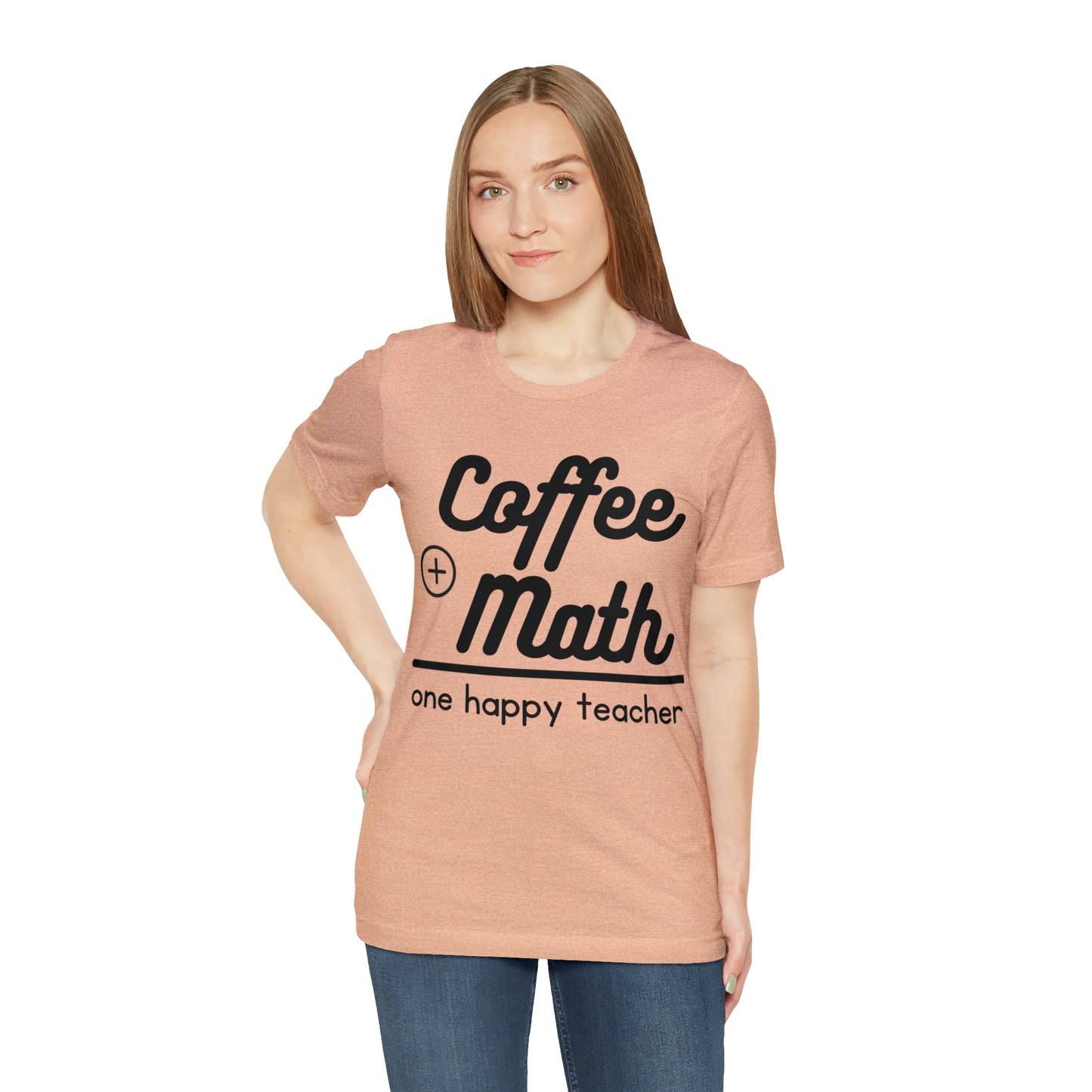 One happy math teacher Short Sleeve Tee