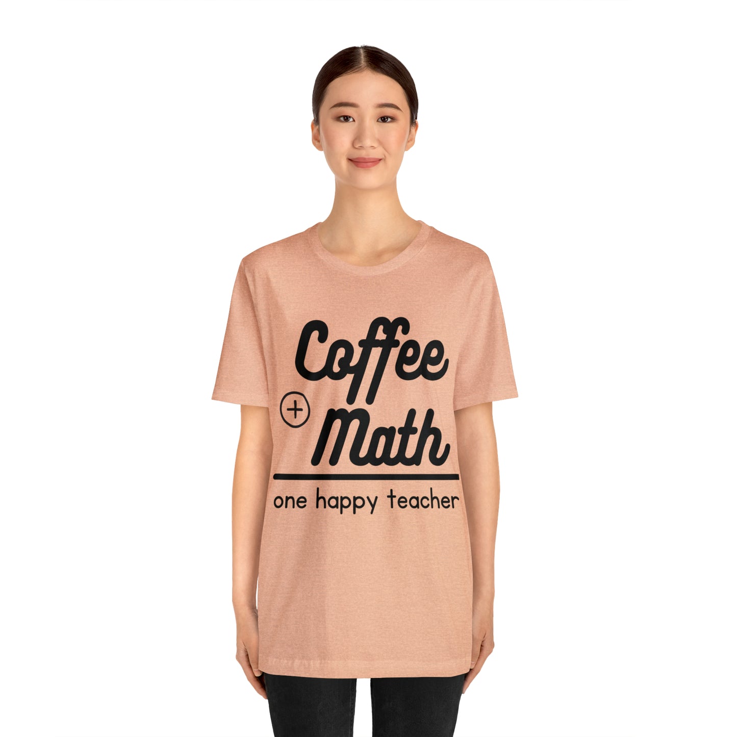One happy math teacher Short Sleeve Tee