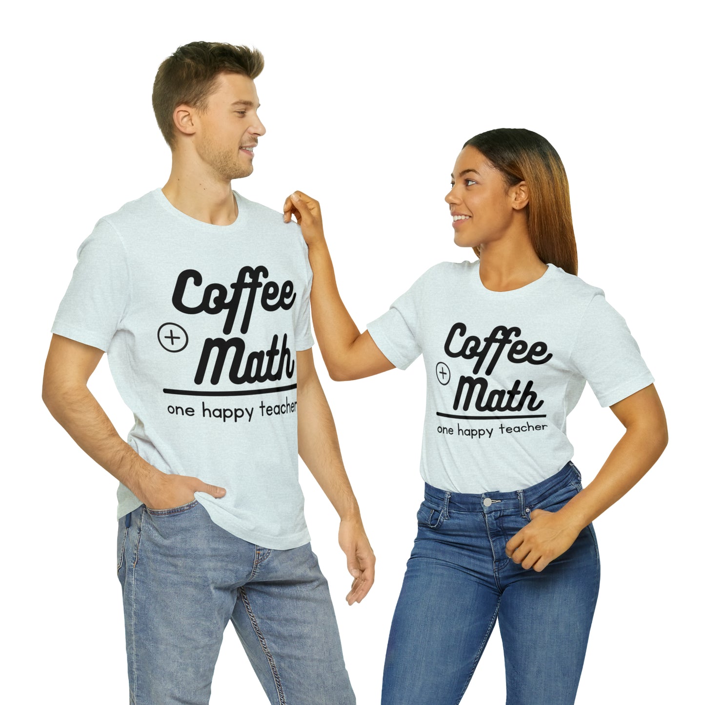 One happy math teacher Short Sleeve Tee