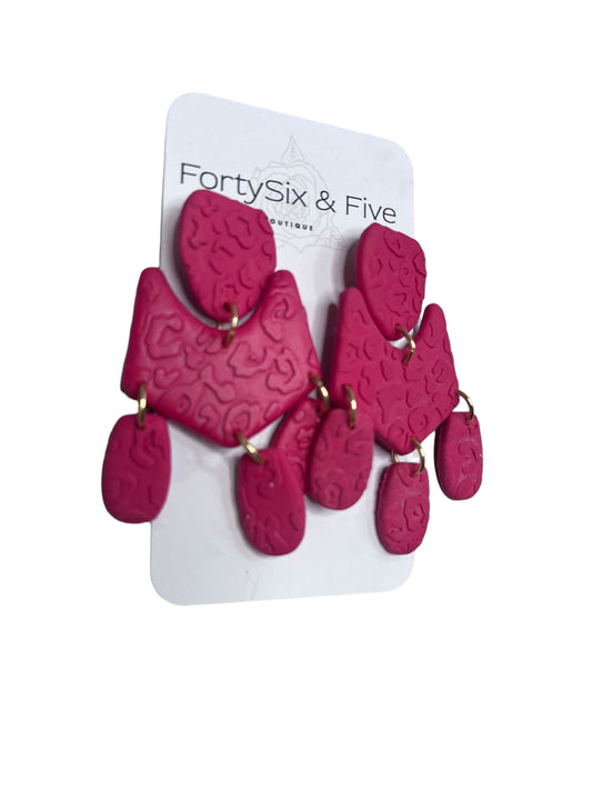 Fuschia Valentine EARRINGS