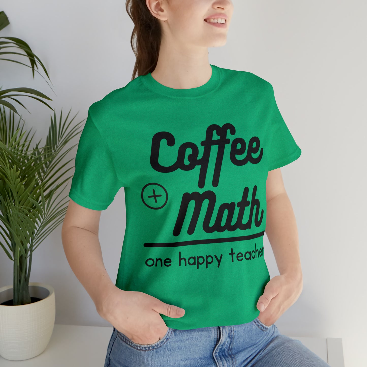 One happy math teacher Short Sleeve Tee