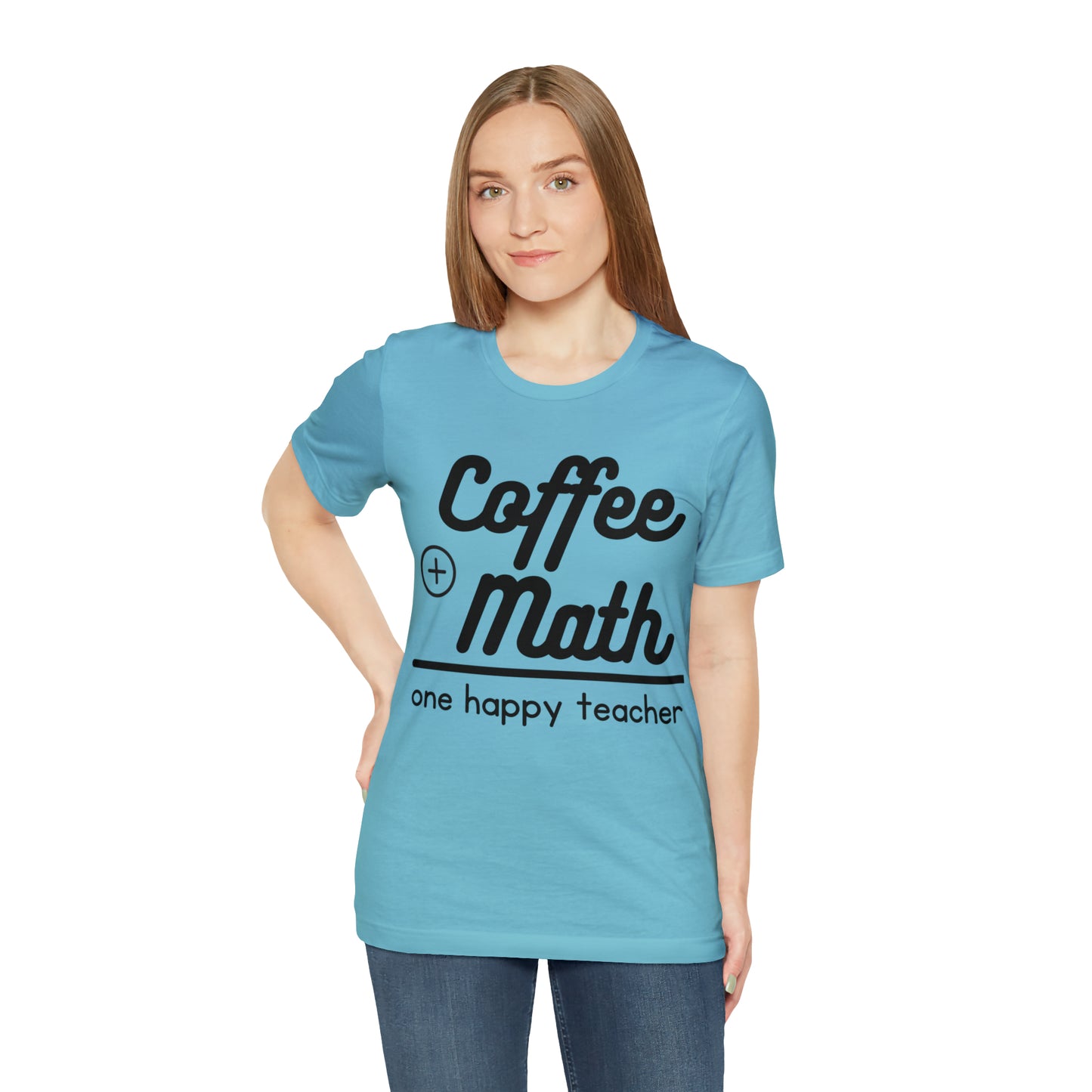 One happy math teacher Short Sleeve Tee
