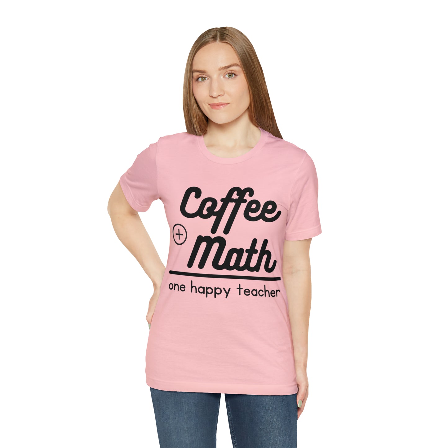One happy math teacher Short Sleeve Tee