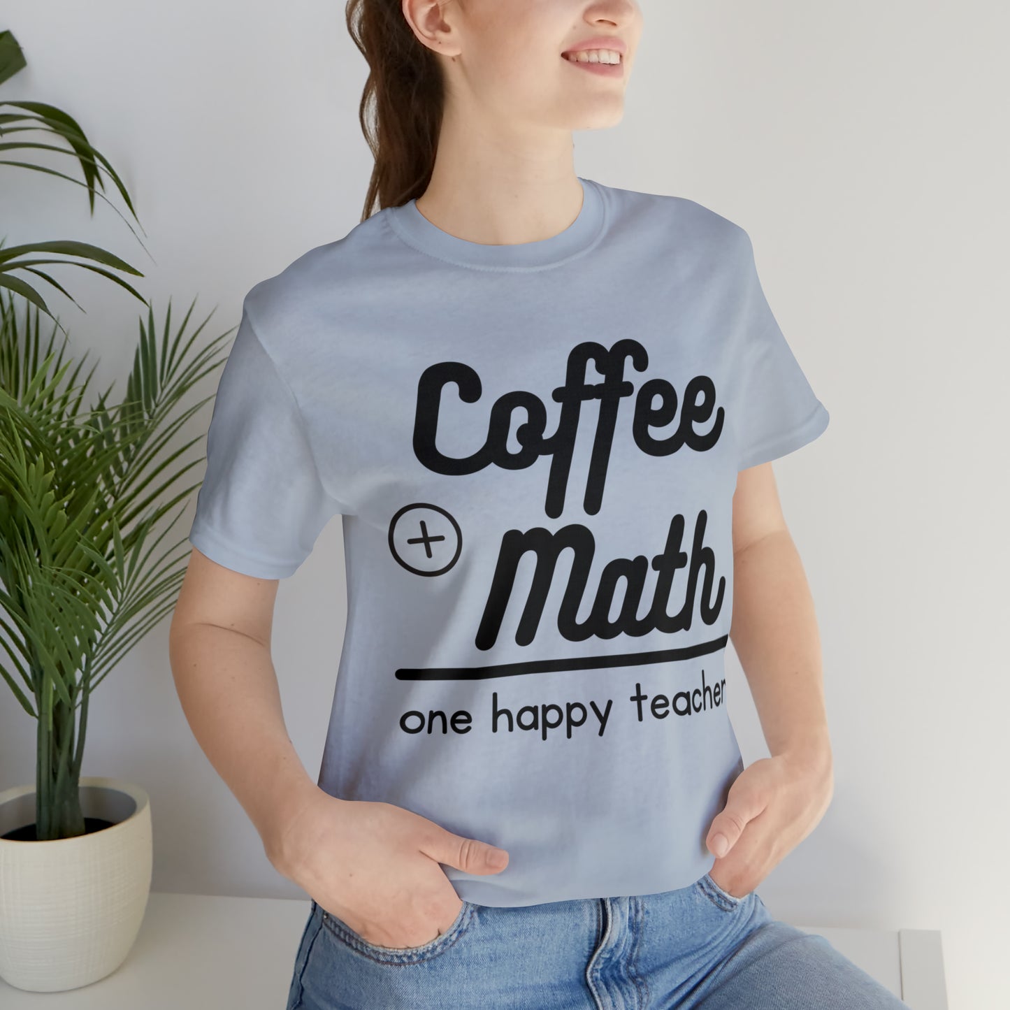 One happy math teacher Short Sleeve Tee