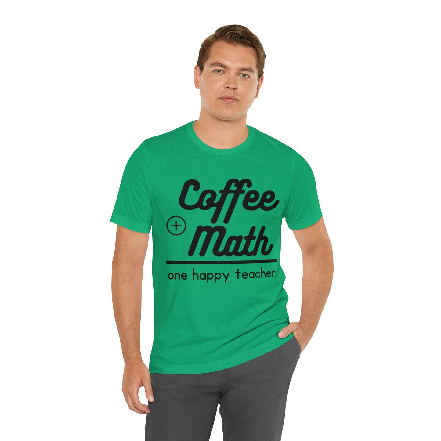 One happy math teacher Short Sleeve Tee