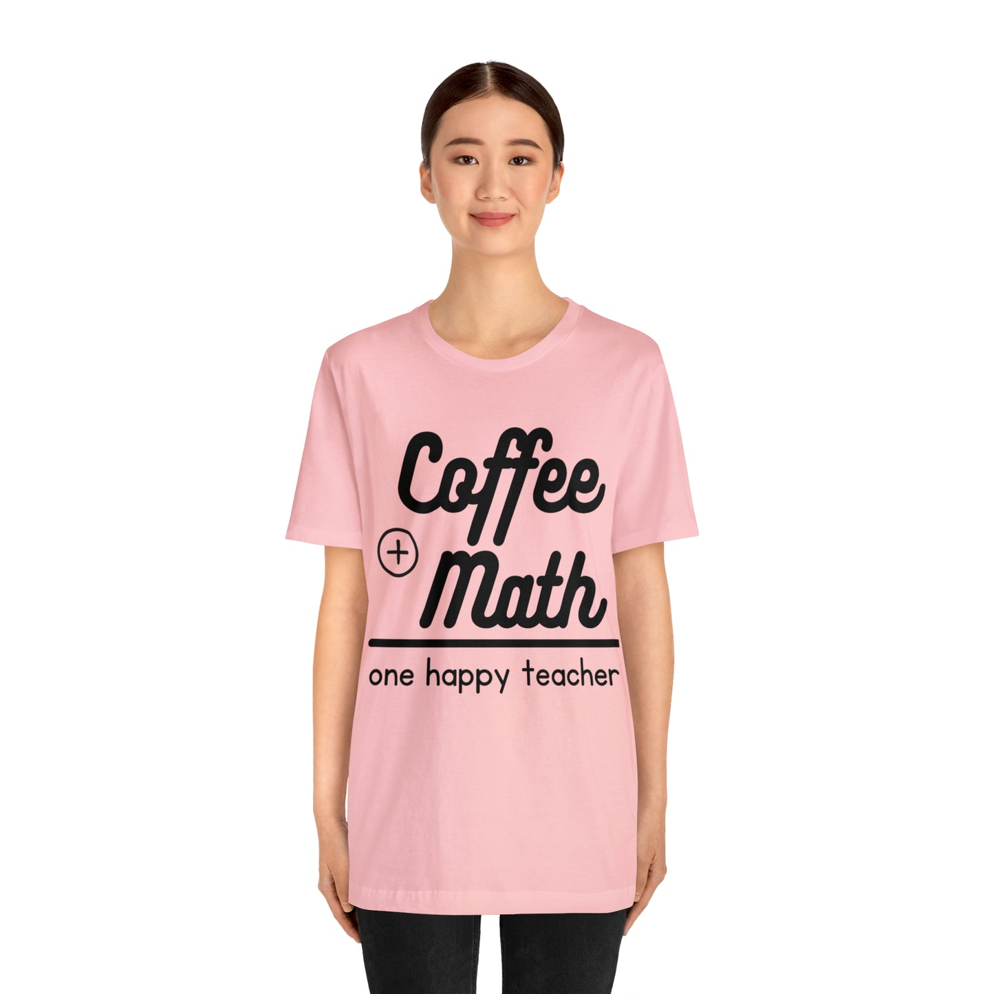 One happy math teacher Short Sleeve Tee