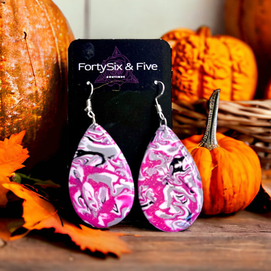 Pretty in pink dangles