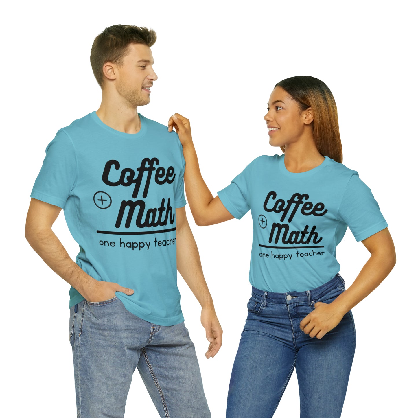 One happy math teacher Short Sleeve Tee