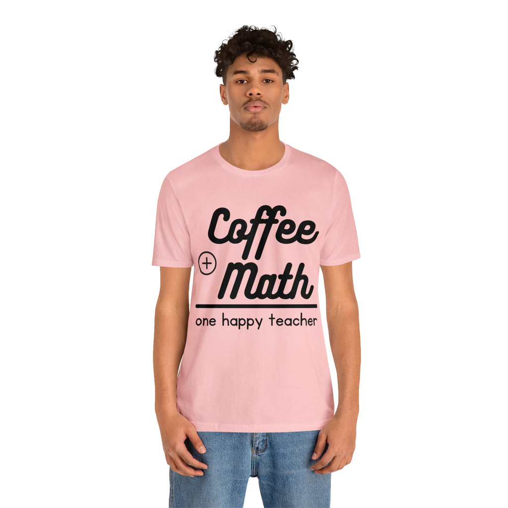 One happy math teacher Short Sleeve Tee